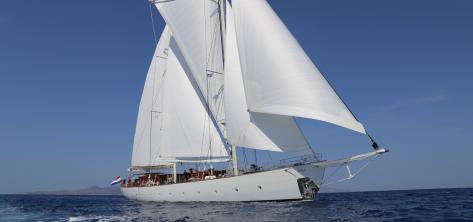 Segelschiff Rhea