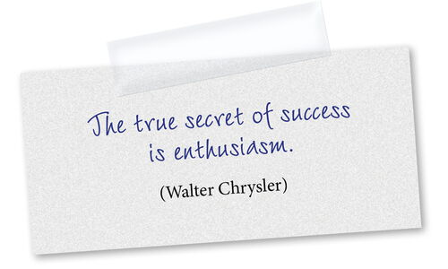 Secret of success Secret of success