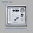 Control-panel silver, with frame (option). For all AC plants