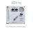 Control-panel aluminium silver
