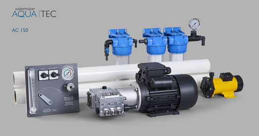 Watermaker Aquatec AC 150 for Yachts and small commercial ships.