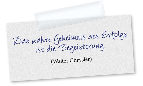 Geheimnis des Erfolgs Geheimnis des Erfolgs